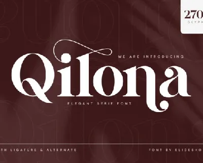 Qilona font