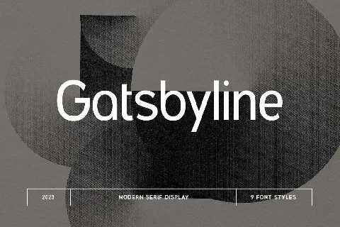 Gatsbyline font