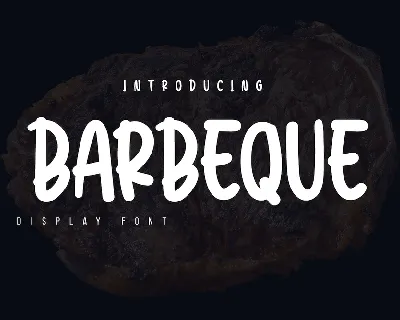 Barbeque font