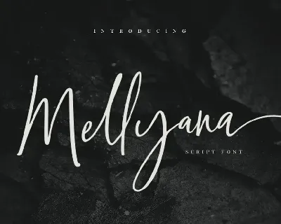 Mellyana font