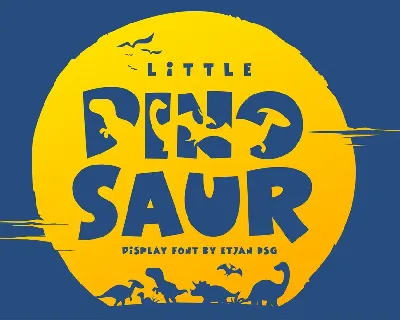 Little Dinosaur font