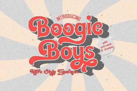 Boogie Boys font