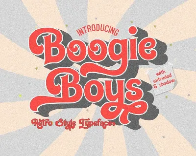 Boogie Boys font