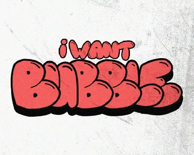 BubbleMark font