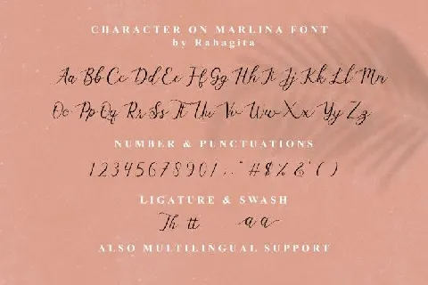 Marlina font