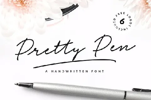 Pretty Pen Script Free Download font