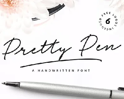 Pretty Pen Script Free Download font