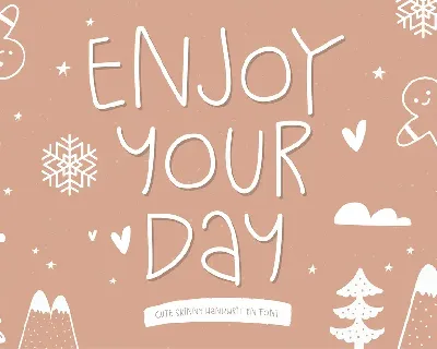 Enjoy Your Day font