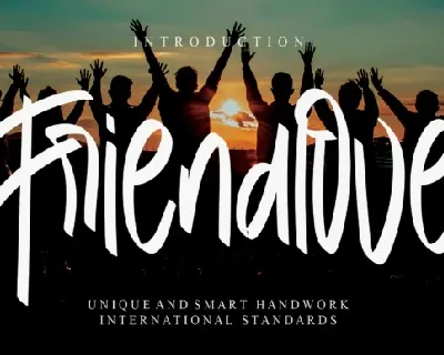 Friendlove font