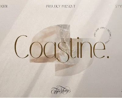 Coastine font