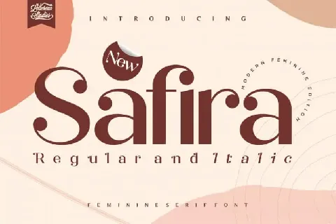 Safira – Sans Serif font