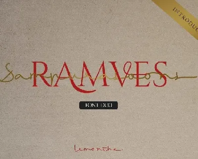 Sampurasoons Ramves Duo font