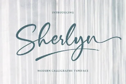 Sherlyn font