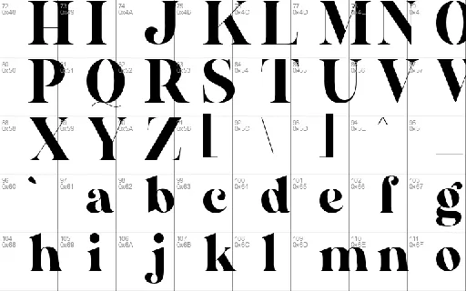 Veshion font