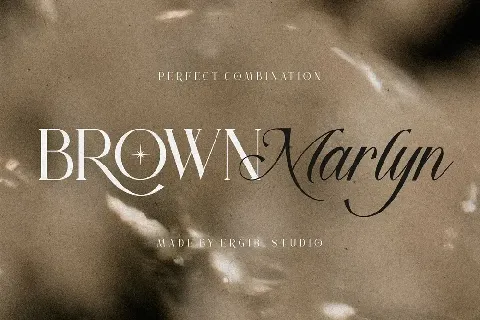 Brown Marlyn Duo font