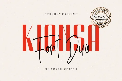 Kionsa font