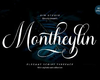 Montheylin font