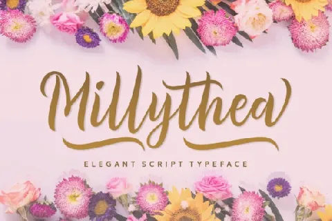 Millythea Script font