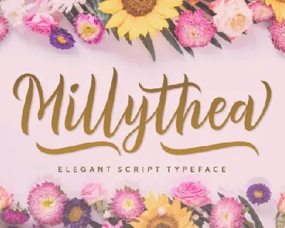 Millythea Script font