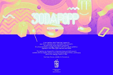 SODA POPP font