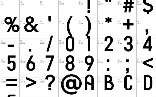 Armature font