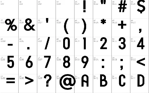 Armature font