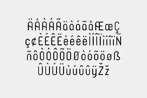 Armature font