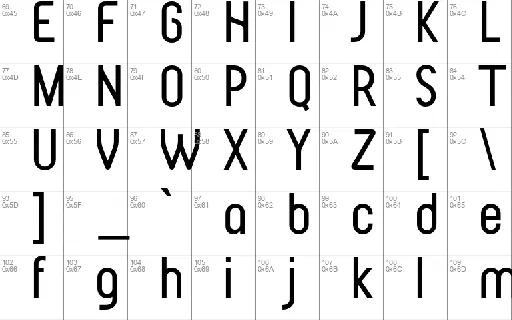 Armature font