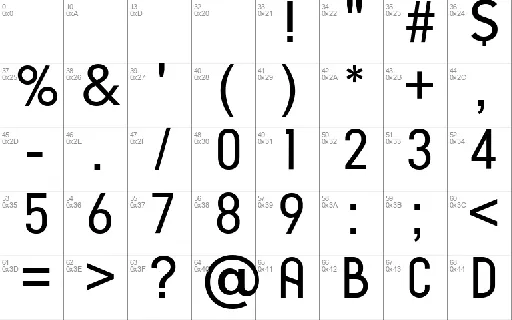 Armature font