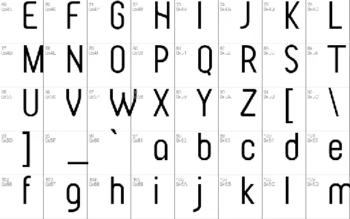 Armature font