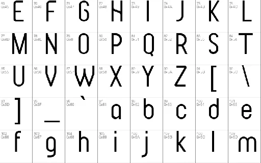 Armature font