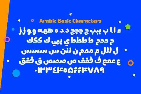 Lutfey Arabic DEMO font