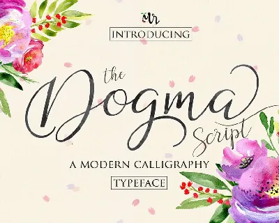 Dogma Script font