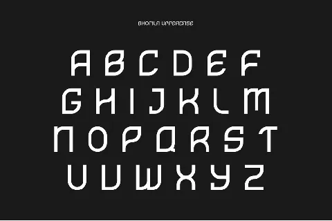 Bhofila Display font