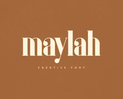 Maylah font