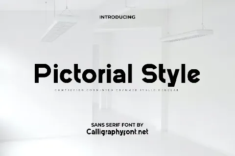 PictorialStyleDemo font