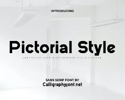 PictorialStyleDemo font