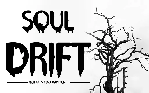 Soul Drift font