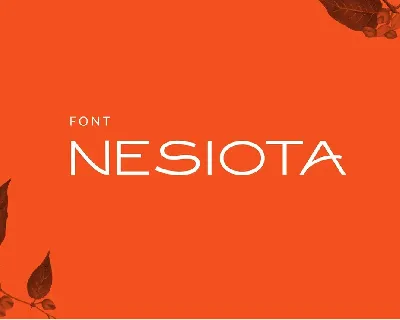 Nesiota font