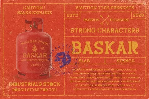 BASKAR font