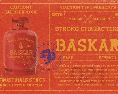 BASKAR font