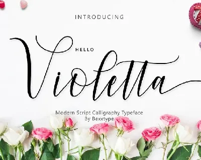 Hello Violetta Script font