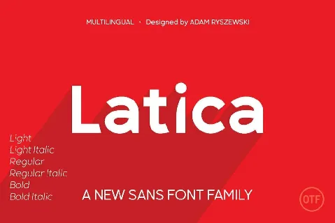 Latica Family font