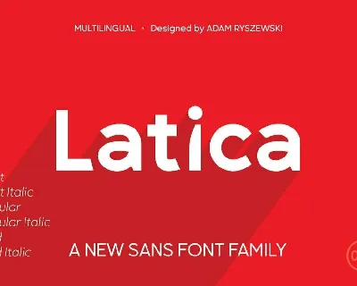 Latica Family font