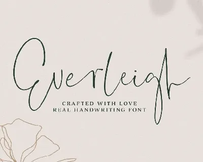 Everleigh font