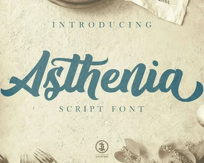 Asthenia font