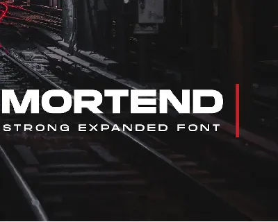 Mortend font