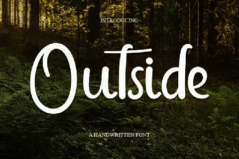 Outside font