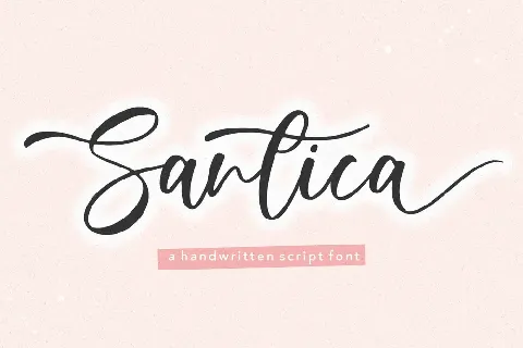 Santica font