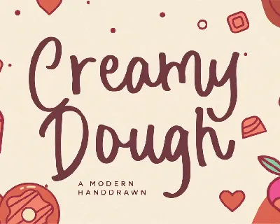 Creamy Dough font